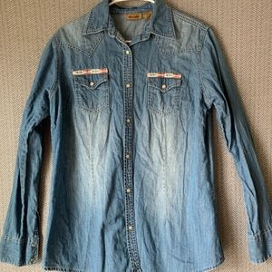 Wrangler denim long sleeve